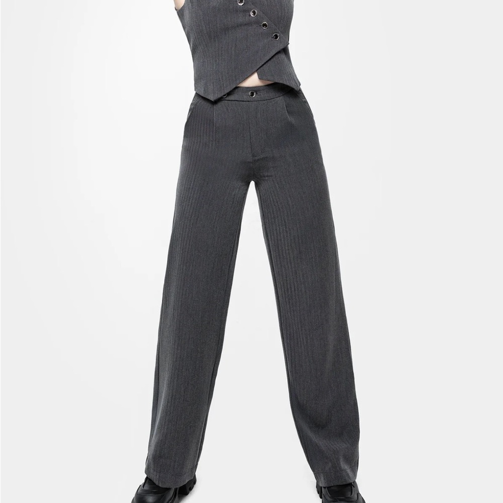Disturbia Grey Trousers - Picture 13 of 13